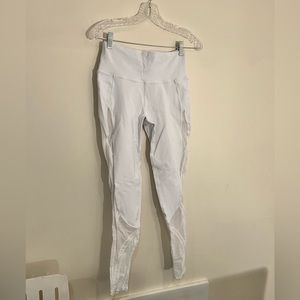 Alo White Leggings